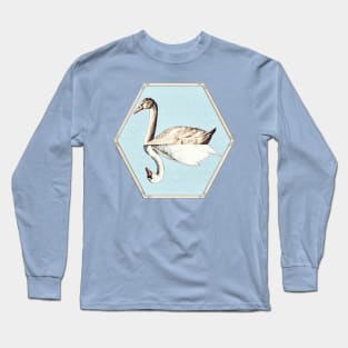 A Swan Mirror Long Sleeve T-Shirt